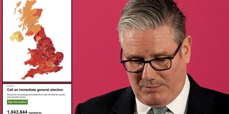 UK Potentially Set for Snap General Election  as Petition Surpasses One Million Signatures
