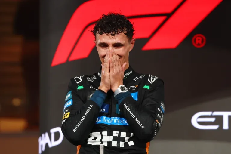 Lando Norris crowned 2025 F1 world champion in emotional finale